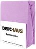 DH DEIN. HAUS Spannbettlaken Frottee Bettlaken mit Gummizug aus natürlicher Baumwolle, Gummizug: mit Gummizug, Baumwolle, atmugsaktiv, hautfreundlich, pflegeleichter Stoff Bild 4