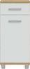 Badkommode >Veris < in grau,braun - 40,2x90,8x34,8cm (BxHxT) Bild 3