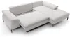 Vente-unique - JOLESA Sofa Stoff Weiß - B 172 cm x H 84 cm x L 268 cm Bild 5