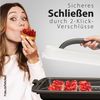 Hausfelder Kuchentransportbox Tortentransportbox eckig (Blechkuchen), Kunststoff, (Set, 2-tlg, 1 Box), Transportboxen mit Deckel Bild 4
