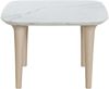 Couchtisch SANSIBAR TORNBY BHT 60x40x60 cm weiß Wohnzimmertisch Sofatisch Bild 2