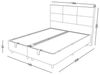 abc bedding Boxspringbett ZENZA Voll-orthopädisches Luxusbett in stilvollem Stoff in Creme (3, inkl. Matratze & Topper), Inkl. Matratze mit integriertem Topper Bild 4