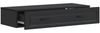 vidaXL Wandmontierter Beistelltisch Schwarz 87,5 x 34,5 x 17 cm 899346 Bild 3