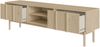 Selsey 'Neksto' TV-Lowboard mit 2 Schubladen, Eichenholzoptik, 50 x 170 x 40 cm Bild 4