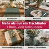DecoHomeTextil Heimtextilmanufaktur Tischläufer Deco Jute Tischläufer Tischband Geschenkband Eco Friendly Bild 4