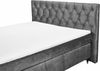 Boxspringbett 'PEMBROKE', anthrazit inkl. Topper, 180x200 Bild 4