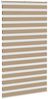 vidaXL Doppelrollo Sandbraun 135x230 cm Stoffbreite 130,9 cm Polyester 4014606 Bild 3