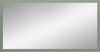 Spiegel (B/H/T: 106x55x2 cm) in Smoke Green Nachbildung und Spiegelglas Bild 2