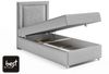 Best for Home Boxspringbett Trinity K-3 Boxspringbett mit Stauraum & Topper – Einzelgrößen (Einzelbett, Polsterbett mit gepolstertes Kopfteil, Jugendbett, Kinderbett versch. Größen, 70x200 80x200 90x200 100x200 cm), verschiedene Liefermöglichkeiten, Ha... Bild 3