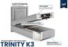 Best for Home Boxspringbett Trinity K-3 Boxspringbett mit Stauraum & Topper – Einzelgrößen (Einzelbett, Polsterbett mit gepolstertes Kopfteil, Jugendbett, Kinderbett versch. Größen, 70x200 80x200 90x200 100x200 cm), verschiedene Liefermöglichkeiten, Ha... Bild 2