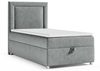 Best for Home Boxspringbett Trinity K-3 Boxspringbett mit Stauraum & Topper – Einzelgrößen (Einzelbett, Polsterbett mit gepolstertes Kopfteil, Jugendbett, Kinderbett versch. Größen, 70x200 80x200 90x200 100x200 cm), verschiedene Liefermöglichkeiten, Ha... Bild 4