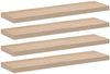 vidaXL Schweberegale 4 Stk. 90x23,5x4 cm Holzwerkstoff 4010696 Bild 2
