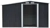 Vente-unique - LERY Gartenhaus Metall Grau - B 195 cm x H 154 cm x L 313 cm Bild 3