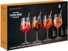 NACHTMANN 105438 TASTES GOOD Cocktail/Spritz Gläser 4er Set und Glastrinkhalme Bild 5