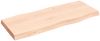 vidaXL Tischplatte 100x40x(2-6) cm Massivholz Unbehandelt Baumkante 363883 Bild 4