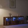 vidaXL LED-Sideboard Altholz 181 x 37 x 67 cm Holzwerkstoff 3333111 Bild 5