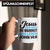 Trendation Tasse Bibel Vers Tasse Jesus der Weg die Wahrheit das Leben für Christen Bec Bild 4
