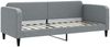 vidaXL Tagesbett mit Matratze Hellgrau 80x200 cm Stoff 3196793 Bild 3