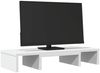 vidaXL Monitorständer Verstellbar Weiß 60x24x10,5 cm Holzwerkstoff 854625 Bild 3