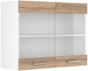 Küchenfront R-Line Sonoma 79.2 x 59 cm Möbelfront für den Hängeglasschrank Vicco Bild 5