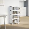 vidaXL Aufbewahrungsbox mit Rädern Stapelbar 4-stöckig 28 L 4012371 Bild 3