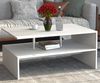 VCM Beistelltisch & Couchtisch Maliso 919386 Weiß H. 42 x B. 90 x T. 60 cm Bild 3
