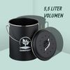 Relaxdays Komposteimer mit Geruchsfilter 5,5 Liter Bild 3