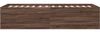 vidaXL Bettgestell Braun Eichen-Optik 100x200 cm Holzwerkstoff 3280964 Bild 5