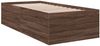 vidaXL Bettgestell Braun Eichen-Optik 100x200 cm Holzwerkstoff 3280964 Bild 3