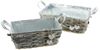 Pflanzer Weißes Herz 2er Set Blumenkasten Pflanzkorb Pflanzschale Blumentopf Bild 3