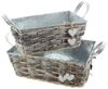 Pflanzer Weißes Herz 2er Set Blumenkasten Pflanzkorb Pflanzschale Blumentopf Bild 4