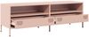 TV-Schrank, TV-Lowboard Rosa 135x39x43,5 cm Kaltgewalzter Stahl Bild 5