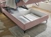 Boxbett >ATLANTIS 6< 120x200 cm Liegefläche, Bezug flamingo - 125x102x240cm (BxHxT) Bild 4