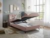 Boxbett >ATLANTIS 6< 120x200 cm Liegefläche, Bezug flamingo - 125x102x240cm (BxHxT) Bild 3