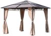 Design Pavillon Stahl Gartenzelt Partyzelt Garten Zelt Überdachung Sonnenschutz Bild 2
