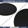 Tischplatte rund Ø 30 cm - Glas Gehärtet, 8 mm dick | Schwarze Glasplatte rund, Ideal für DIY-Projekte, Glastische und als Kamin Glasplatte Bild 4