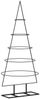 vidaXL | Metall Weihnachtsbaum | 125 cm Pulverbeschichteter Stahl 359590 Bild 5