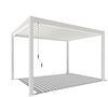 Weide Deluxe | Pergola Voll Aluminium freistehend | 6 x 7 M | Lamellendach weiß + Verbindungskit 3 Meter Bild 5