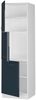Herdumbauschrank Fame-Line Dunkelblau Hochglanz 60 cm Vicco Bild 4
