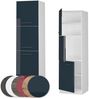 Herdumbauschrank Fame-Line Dunkelblau Hochglanz 60 cm Vicco Bild 5