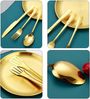 ibettertec Besteck-Set Besteck-Set,Besteckset für 2 Personen,10 teilig Edelstahl Besteck set, Edelstahl, Essbesteck mit Messer Gabel Löffel, Tafelmesser Bild 3
