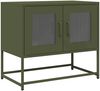 vidaXL TV-Schrank Olivgrün 68x39x60,5 cm Kaltgewalzter Stahl 853336 Bild 2