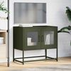 vidaXL TV-Schrank Olivgrün 68x39x60,5 cm Kaltgewalzter Stahl 853336 Bild 3
