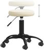 vidaXL Esszimmerstuhl Creme Samt 3085726 Bild 4