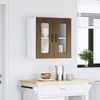 vidaXL Küchen-Hängeschrank mit Glastür Kalmar Braun Eichen-Optik 853674 Bild 4