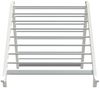 vidaXL Wäscheständer für Badewanne Ausziehbar 53-90 cm Aluminium 154602 Bild 3