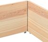 vidaXL Paletten-Aufsatzrahmen 2 Stk. 150x100 cm Massivholz Kiefer 4010305 Bild 5