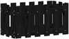 vidaXL Pflanzkübel Lattenzaun-Design Schwarz 60x30x30 cm Kiefernholz 832469 Bild 4
