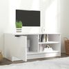 vidaXL TV-Schrank Hochglanz-Weiß 80x35x36,5 cm Holzwerkstoff 811478 Bild 3