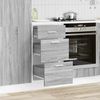 vidaXL Unterschrank Lyon Grau Sonoma 40x46x81,5 cm Holzwerkstoff 854216 Bild 3